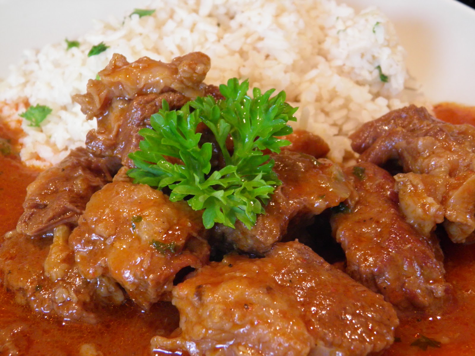 Мясное карри